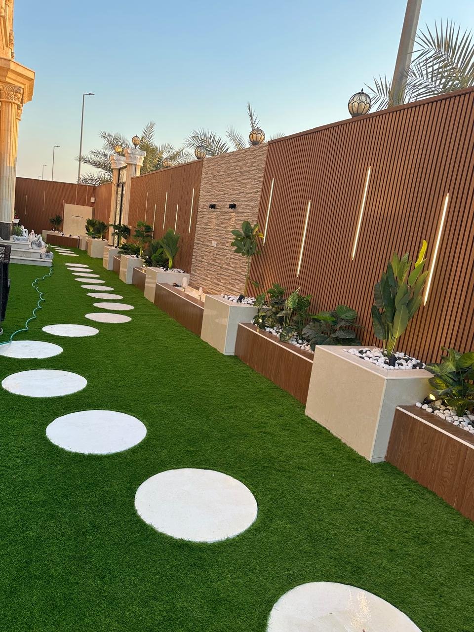 ديكورات خارجية للفلل بالرياض